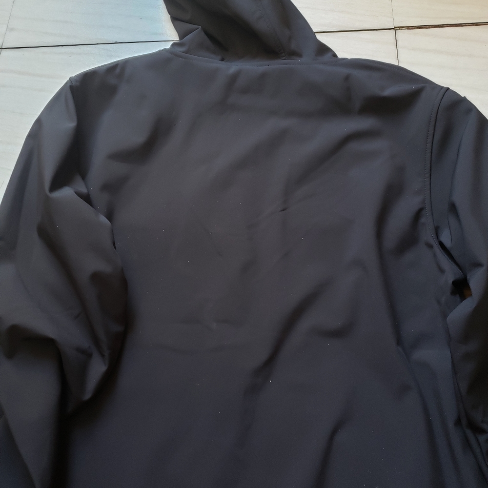 Barbell Brigade Soft Shell Black Jacket Medium - image 3
